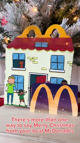 A McDonald's gift card makes the best stocking stuffer! While you're here, treat yourself to a Happy Meal, where a portion of your purchase goes directly to your local RMHC chapter. And don't forget to say 