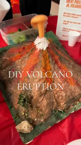 Teacher Tip: DIY Volcano Eruption 🌋 students had a blast with this science project!!  #diyproject #volcanoeruption #volcanoscienceproject #diyvolcano #scienceproject #teachertips #fourthgrade #4thgrade #Science #scienceexperiments 