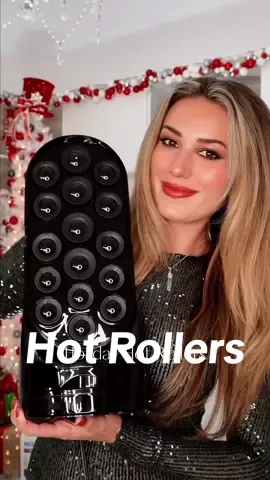 Holiday hot rollers❤️ #hair #hairstyle #hotrollers #holidayhair 