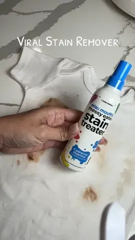 Say goodbye to messy eating stains with Miss Mouth's Messy Eater Stain Treater! Watch how this incredible solution effortlessly removes stubborn food stains. No more worrying about spills ruining your favorite clothes! @Thrasio Brands  #MessyEaterSolutions #stainremoval #missmouthsmessyeaterstainremover #nomorestains🚫 #easycleaningtip #thrasiobrands #hatestains #FoodStainRemover #CleanClothes #CapCut 