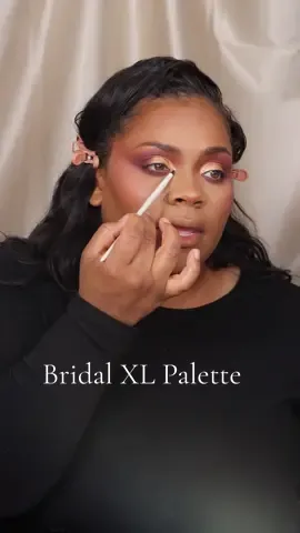 Replying to @Bri 🫧💕 love this @Paige Louise @PLOUISE palette! You can dk sooo many looks with it. If you’re a freelance artist, this would be perfect. #fyp #makeup #glam #beauty #bridalmakeup #blackgirlbridalmakeup #BeautyTok #blackgirlmakeup 
