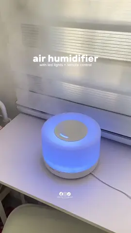 Make your room cozy & relaxing with this air led humidifier, comes with essential oil already. Feels and smell like you’re on a spa or at hotels, A MUST HAVE!! 🤩👏🏻 #airhumidifier #humifidifier 