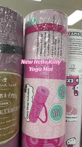 New @hellokitty Yoga Mat!🩷🎀🩷 @sanrio @winners @Marshalls #hellokitty #hellokittylover #hellokittyfinds #hellokittycanada #hellokittyvalentinesday #hellokittyyogamat #comeshopwithme #pink #kawaii #winners #marshalls 