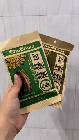 Hạt hướng dương Chacheer gói nhỏ 40g #hat #hạt #hatsaykho #hathuongduong #huongduong #chacheer #anvat #doanvat #tet #monmiuhouse #xuhuong 