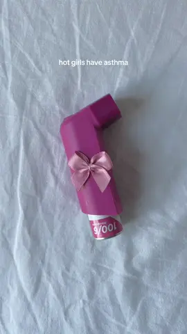 my inhaler is so #coquette 🎀