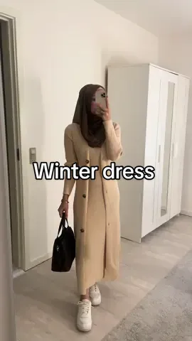 Winter dress 🤍 #foryoupage #foryou #fypシ #fyp #اكسبلورexplore #explore #winterfashion #winterdress #styletips #تنسيقات #winteroutfit #winteroutfits#hijabifashion #مالي_خلق_احط_هاشتاقات #follow #shein_outfit #europe #عرب #تيك_توك #tiktok #following #style #styleinspo 