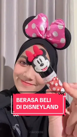 LUCU BANGET INI KAYA OLEH OLEH DISNEYLAND GAK SIHHHH, padahal ini local punya😭😭😭  #jacquelle #jacquellelipcloud #jacquelledisneyedition #mickeyminnie #disney #lipcream #rekomendasilipcream 