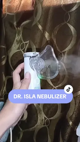 Mga mommy, laking tulong to kapag may sipon or ubo si baby. napaka handy niya 👌 #fyp #drislanebulizerportable #nebulizerforasthma 