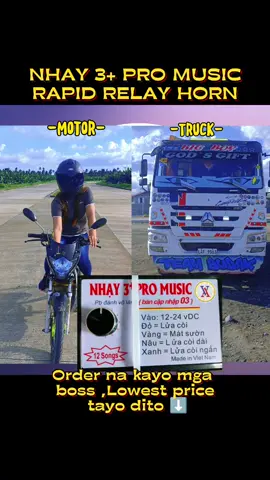 Nhay pro rapid relay, Lowest price dito mga boss, pwede sa lahat nag motor/sasakyan basta may busina Order na 🛍️🛒 #nhayrapidrelay #nhaypromusichorn #nhay3promusic #relayhorn #BestOfTikTokPH #fypシ゚viral #tiktokaffiliate  #CapCut 