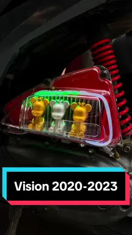 - 3 gấu vương miệng nhìn ổn áp nắm, kết hợp thêm lọc gió k&n, led đổi màu.  #HelloVietnam #pkracingshop #dochoixemay #oplocgiotrongsuot #vision 