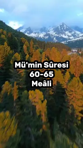 Mü'min 60-65 âyetlerin meâli #kuranıkerim🕋🕊🕋 #hzmuhammedsav🕋🕋🕋🇹🇷🇹🇷 #mümin #dua #ibadet #dilek #huzur #inanç 