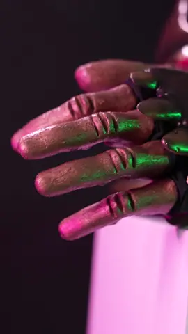We built this YouTuber a bionic hand right out of #naraka Bladepoint!  #engineering  #Science