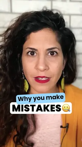 Mistakes, they're not fun. 🥴 But over the years, I’ve learned that language mistakes are really not bad. I mean, the world does not end if you mispronounce a word or use the wrong tense. Not only that, but repetitive mistakes - even though they could be really annoying - give you precious insight into all those things in English that haven’t really ‘clicked’ in your brain. And this insight actually helps you identify what exactly you can work on that will give you the biggest results in your English! So I like to shift the mindset around mistakes and think of them as pretty productive :)