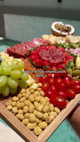 Inspiraçao para o Natal❤️🎅🏼🎄😍 #tabuadefrios #tabuasdefrios #cozinha #natal #tabuanatalina 