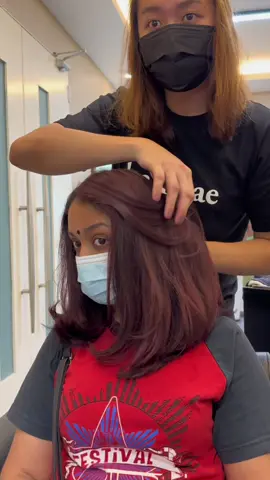 Let’s name this as Reddish brown❤️🙌🏽 For those plan to get your first hair colour in your life , can try go with something brown mixture a bit of reddish✨ - “Your hair can be better” - Location📍“ Sama Restaurant JB” (Cafe & Salon) 📞 For more info pls dm me or WhatsApp 011-5415-5813 - #hairbae #hairlife #hairstyles #haircolour #hairideas #haircut #layeredhaircut #layercut #hairtips #indian #indianhsirstyles #indianhairstylist #indianwedding #indiancommunity #indianfood #hairfashion #hairhighlights #fringecut #makeup #indianmakeup #indianmakeupartist #indiancommunity #india #haircut #jbhairsalon #curlyhair #curlyhairsalon #naturalcurls #instadaily #pixiecut #balayage #darkskinbeauty 