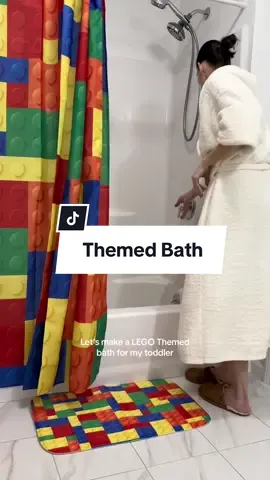 I had so much fun doing this for my little boy 🥹 Comment LEGO and i will send you dm with the links to shop 🫧 #bathtoys #kidstoys #MomsofTikTok #toddlernightroutine #bathfun 