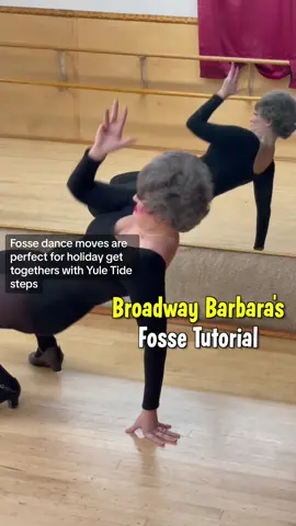 Just in time for most of the holidays, it's the latest installment of Barbara's famed Fosse tutorials. Commit these moves to memory for your yuletide gatherings, to thrill friends, impress family, and stun strangers.