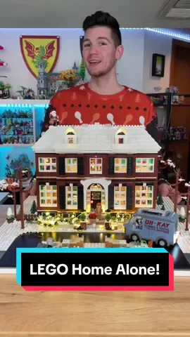 The Home Alone house is an awesome set, but it needs a yard, right?? #lego #legoset #homealone #legohomealone #merrychristmasyafilthyanimal 