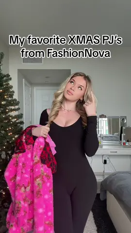 Can always count on @FashionNova to have cute holiday PJ’s🥹🥰🎄#FashionNova #FashionNovaHaul 