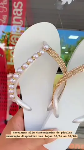 havaianas Customizadas branca 