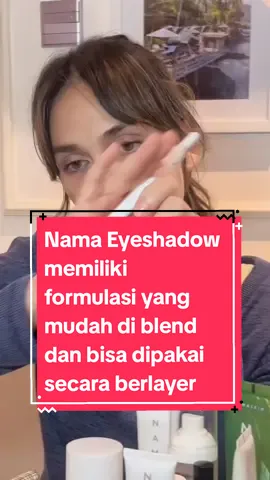Praktis banget pakai eyeshadow gak perlu repot repot pakai kuas lagi✨. Simple kan?💕#nama #namabeauty #namaeyeshadow #namaduoglocushioneyeshadow #eyeshadow #eyeshadowtutorial #eyeshadowstick #eyeshadowviral #fyp #foryoupage #viraltiktok #1212megasale #belanjaditiktoklagi 