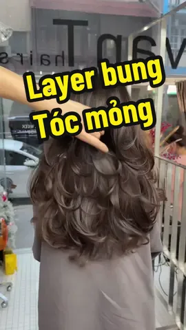 Uốn Layer bung cho tóc mỏng #xuhuong #tocdep #fyp #reviewtocdep #avant_hairstudio #layer #layer_bung 