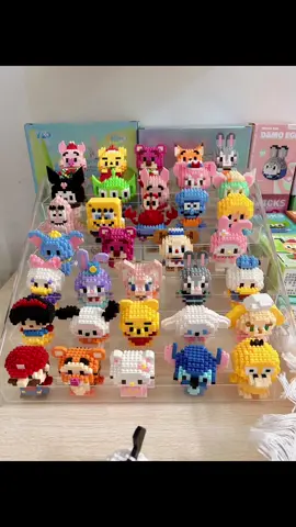 ☁️ *゚🎀 Let's build blocks with me 🧸 +.*˖#buildingblocks #toyblocks #cutebuildingblock #toys #gift 