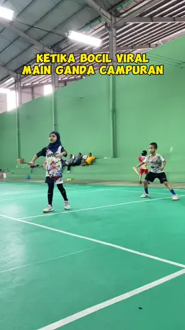 Mabar dengan Nuha #badminton 