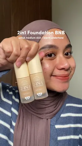 FINALLY!!!! nemuin 2in1 foundation & concealer untuk medium skin dan  ringan di wajah, anyway ini produk terbaru nya barenbliss yang baru launching!🩵 #2in1foundationconcealer #foundationbarenbliss #MyConfidenceZoom 