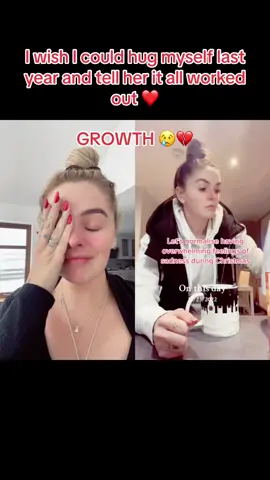 #duet with @Stephanie Vavron i was so so sad last year. I hope sharing this will show people what a difference a tear makes. Follow your dreams ❤️ DONT LET ANYONE MAKE YOU FEEL UOUR NOT GOOD ENOUGH 🎅 #growth #singlemum #1yearago #fyp