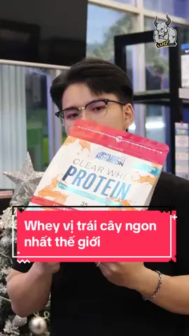Whey vị trái cây ngon nhất thế giới #luizfitness #appliednutrition #clearwhey 