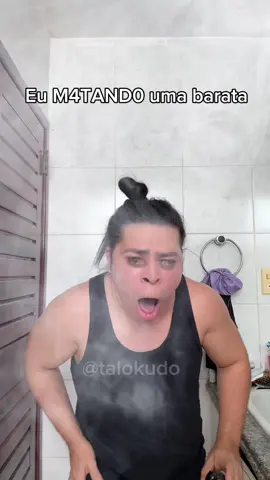 Quem ai ja fez isso pra pegar uma barata? Kkk