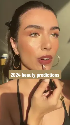 my 2024 beauty predictions 🫶🏼 #2024beautypredictions #2024beautytrends #fentylipliners #kayaliedenmango 