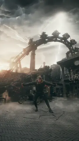 Welcome to Rookburgh aviation meets #steampunk ⚙️🧳🎩 Wintertraum in @Phantasialand ❄️ *anzeige