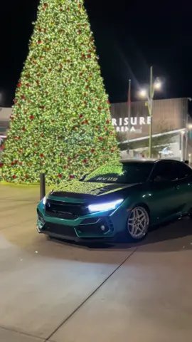 Last Christmas I gave you my heart…  #acrisurearena #acrisure #christmas #lastchristmas #christmastree #christmastiktok #cwrsoftiktok #fyp #fypシ゚viral #honda #hondacivic #hondalove #jdm #jdmoftiktok #tinybot #wrappedcar #seibon #nvus #fk7 #fk8 #civicturbo #civic 