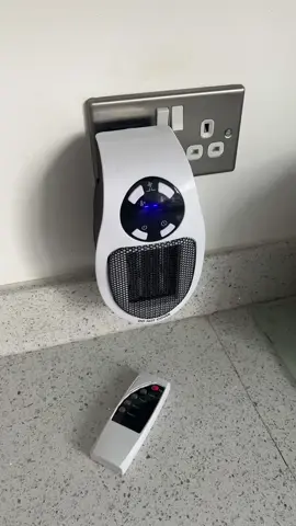 Portable mini heater 👏🏼👏🏼 #heater #portable #miniheater #pluginheater #fyp #wendygofficial #spotlight #viralproduct #heat #warmth #wallheater 