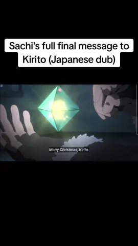 The pain is real #anime #Sao #swordart #swordartonline #sachi #kirito #Christmas #fyp #mikethesaiyan 
