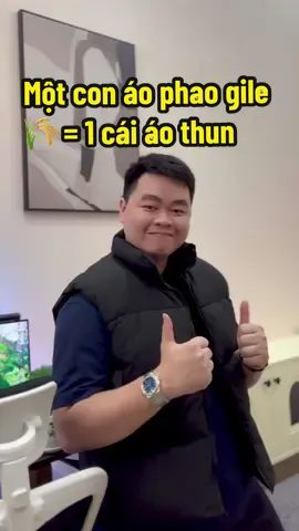 Một con áo phao nay bằng cái áo thun quá hời mn ơi #xuhuong #tranminhdaily #muataitiktokshop #aophaonam #aophaogile #fyp 