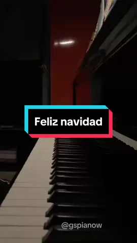 Feliz navidad….#feliznavidad #piano #pianocover #gspianow 