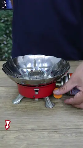 Bếp Ga Mini Du Lịch Xếp Gọn Có Vòng Chắn Gió Sử Dụng Ngoài Trời. #giadungthongminh #dogiadung #giadungtienich #giadungtrungquoc #thegioigiadung #trending #vairal #xuhuong