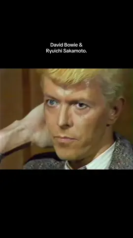 Excerpt of a conversation between David Bowie and Ryuichi Sakamoto, December, 1983. In the interview they talk about the chances for world peace. Merry Christmas, Mr. Lawrence, a film which they both starred in (and one that Ryuichi scored) premiered at Cannes on August of 1983, a war film co-written and directed by Nagisa Ōshima and co-written by Paul Mayersberg. Sakamoto wrote the score including the vocal version of the main theme 