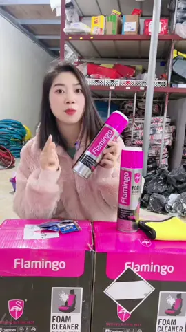 Combo Xịt bọt vệ sinh da ghế ô.tô #xịtvesinh #xitvesinhgiay #xitbotvesinhxe #chaixitflamigo #flamingo 