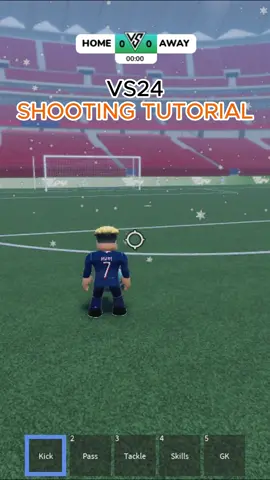 VS 24 Shooting Tutorial #mpsroblox #robloxsoccer #roblox #robloxedit #pes #fifa #fifa23 #fc24 #football #Soccer #footballgames #soccergames #ronaldo #messi #mbappe #tpsroblox #robloxfootball #fyp #realfutbol24 #rf24 #kaka #futbol #easports #viral