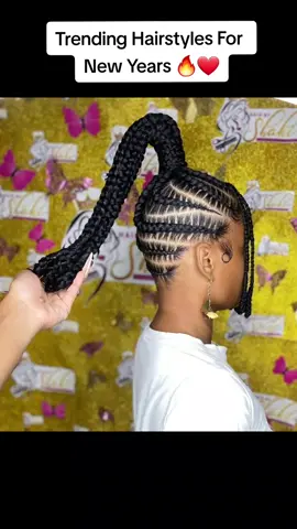 Trending hairstyles for New Years #millionviews #zycxba #trending #fypシ゚viral #fypシ #fypage #foryoupage #foryou #fyp #xycba #zyxcba #foryourpage #viral #hair #braids #hairstyle 