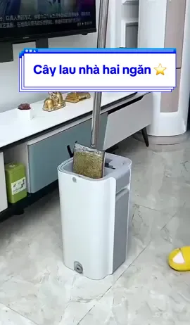 Bộ lau nhà có thùng lau 2 ngăn tự vắt, chổi lau nhà xoay 360 độ lau sạch khô nhanh, #caylaunha #caylaunhathongminh #bolaunhatuvat #bolaunhahaingan #giadungtienich #giadungthongminh #homedecor #dogiadung #viralvideo 