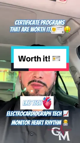 Certificate programs that are worth it! 🤑 #fyp #nurse #nurses #nurseskftiktok #nursingstudent #nursingschool #phlebotomy #ekg #cardiology #nursinglife #medicaljob 