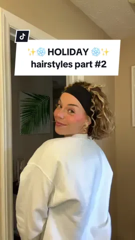 #holidayhairstyle #holidayhairideas #hairstyleideas #curlyhair 