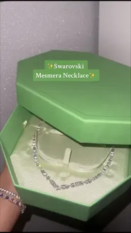 #swarovski #necklace #unboxing #jewelry #mesmera #swarovskinecklace #swarovskicrystals #girlstok #jewelryinspo #fyp #viral #foryou #fypage #girlssupportgirls 