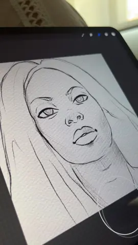 #digitalart #procreate #asmr #watercolor #ipadpro #artedigital #artistatiktok #fyp #portrait 