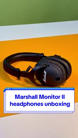 Wait for the loop at the end 😎 Unboxing the Marshall Monitor II ANC headphones from @Marshall Amplification #unboxing #techunboxing #headphoneunboxing #techtok #unboxingvideo #marshallheadphones #marshallspeakers #headphones #bluetoothheadphones #wirelessheadphones #noisecancellingheadphones #noisecancelling 
